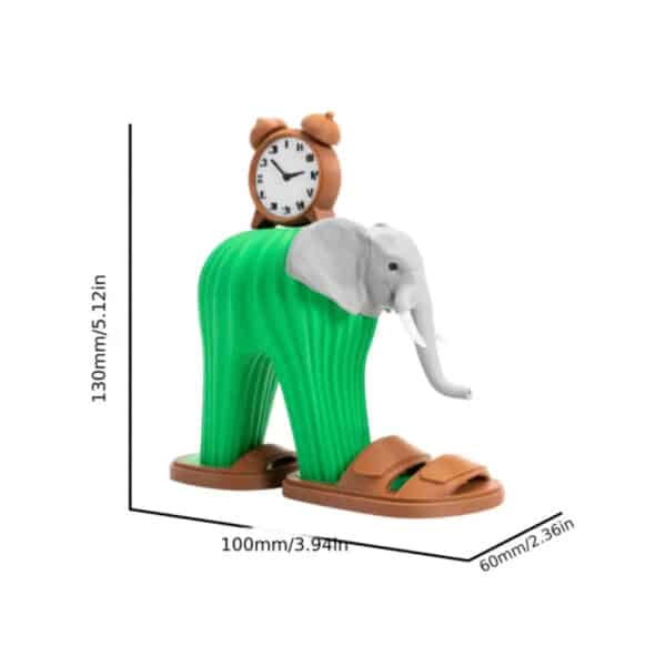 Customized 3D Printed Articulated Cactus Elephant Kids Toy - Image 2