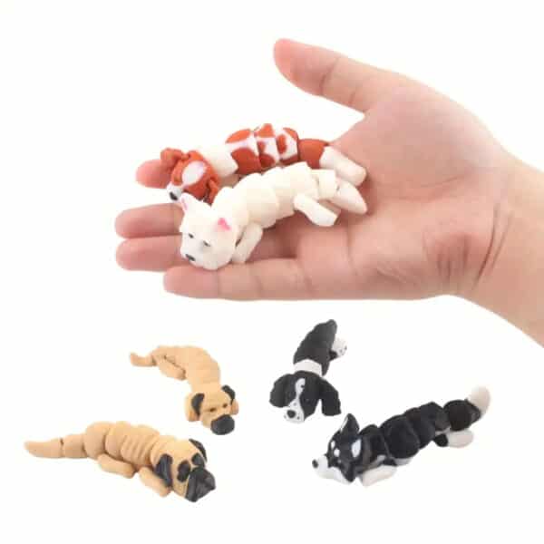 Custom Realistic 3D Printed Dog Toy Combo Toy for Children's - Image 2