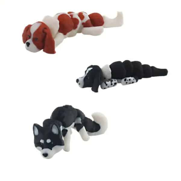 Custom Realistic 3D Printed Dog Toy Combo Toy for Children's - Image 3