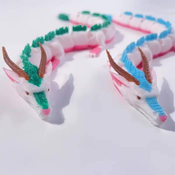 Custom Vibrant 3D Flexible Winged Dragon Toy for Children - Image 4