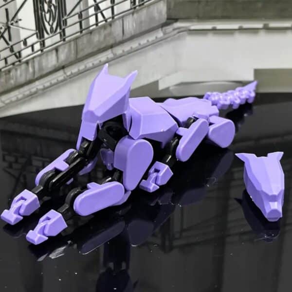 Custom Articulated 3D Printed Lucky Dog Toy for Children's - Image 5