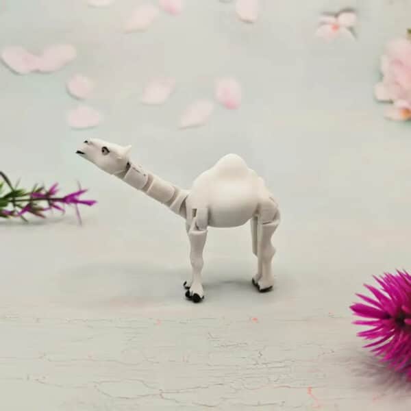 Articulated 3D Printed Poseable Camel Toy for Children's - Image 3