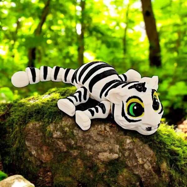 Customized 3D Printed Siberian Tiger Toy for Children's - Image 2