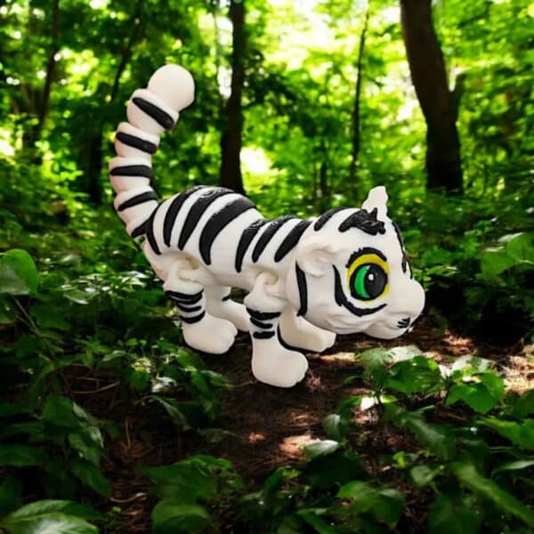 Customized 3D Printed Siberian Tiger Toy for Children's - Image 5