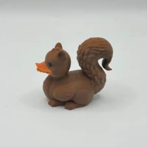 Funny Squirrel Duck