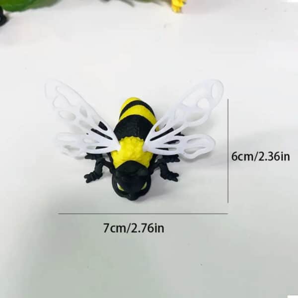 Flexible 3D Printed Articulated Custom Bee Toy for Children's - Image 3