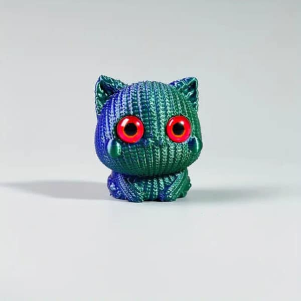 3D Printed Big Eyes Cat