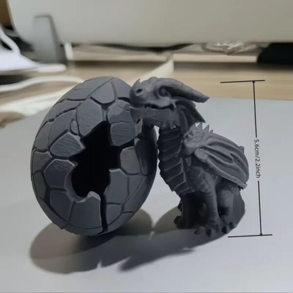 Customized Articulated 3D Printed Dragons with Eggs - Image 2