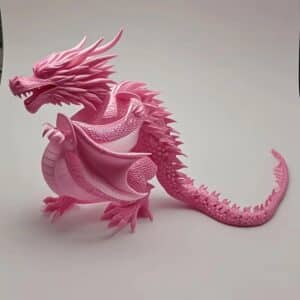 Pink Dragon Toy