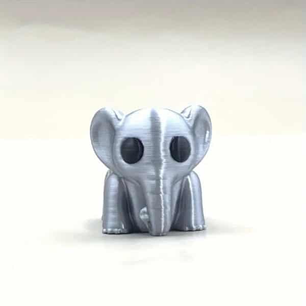 Articulated 3D Printed Big Eyes Elephant Toy for Children - Image 5