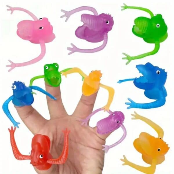 Customized Articulated Mini Finger Dinosaur Toys for Kids - Image 3