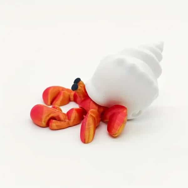 Articulated 3D Printed Hermit Crab Toy for Children's - Image 2