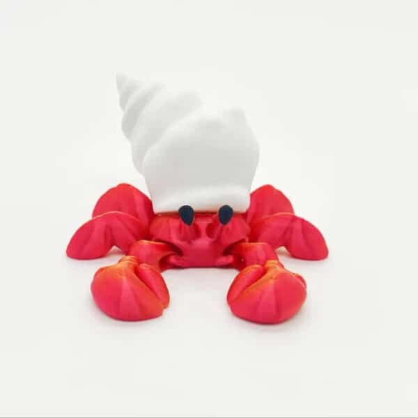Articulated 3D Printed Hermit Crab Toy for Children's - Image 4