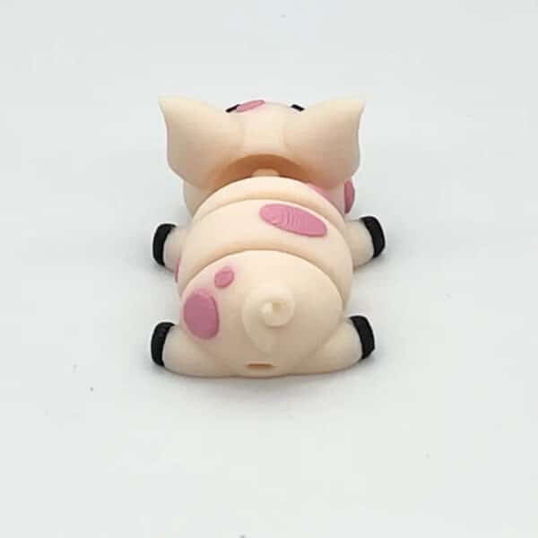 Articulated 3D Printed Customizable Pig Toy for Children's - Image 6