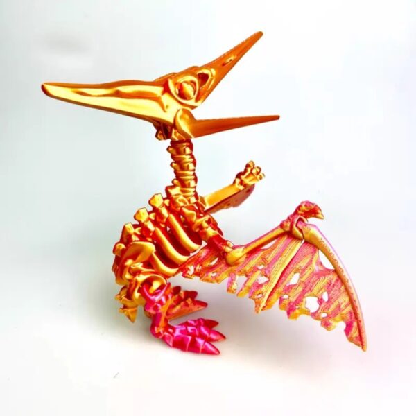 Customizable 3D Pterodactyl Statue with Movable Joints - Image 2