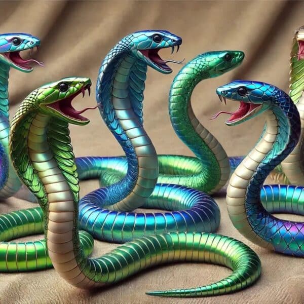 Customized 3D Printed Multi Joint Movable Snake Toy - Image 3