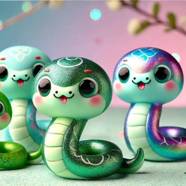 Customized 3D Printed Multi Joint Movable Snake Toy - Image 4