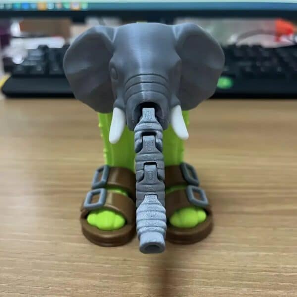 Cactus Elephant Statue