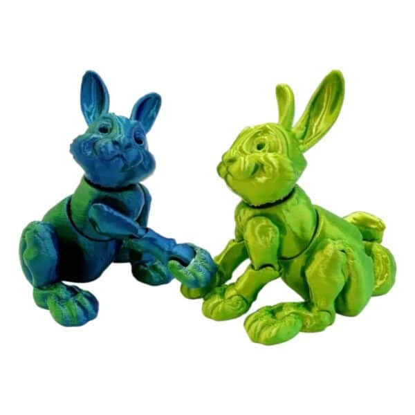 Articulated Vibrant 3D Customized Rabbit Toy for Children - Image 4