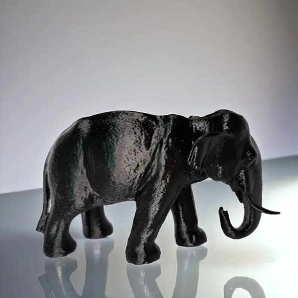 Realistic Black Elephant