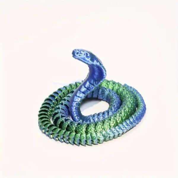 Movable 3D Printed Cobra