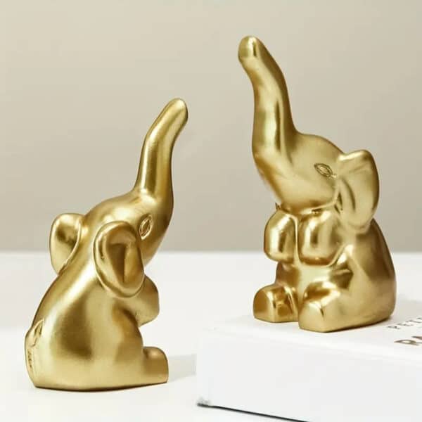 Customized 3D Printed Creative Modern Elephants Ornaments - Image 4