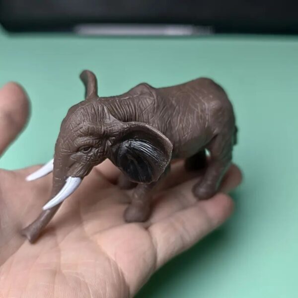 Adorable Customized 3D Printed Cute Elephant Model - Image 2