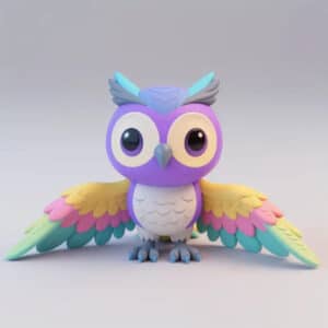 Movable Joints Owl