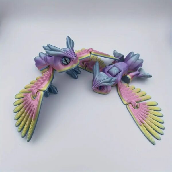 Customized 3D Printed Movable Joints Owl Toy for Children - Image 4