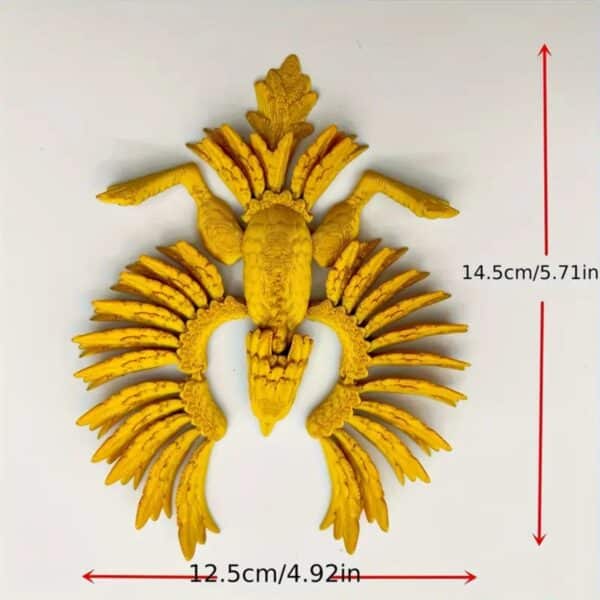Articulated Customized 3D Printed Movable Phoenix Toy - Image 5