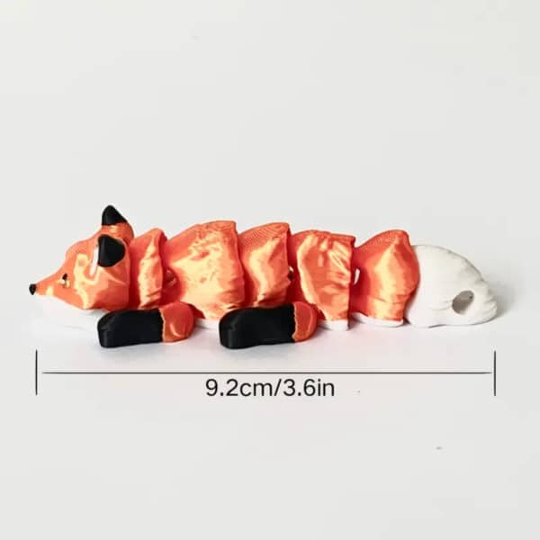 Customizable 3D Printed Movable Fox Toy for Children's - Image 2
