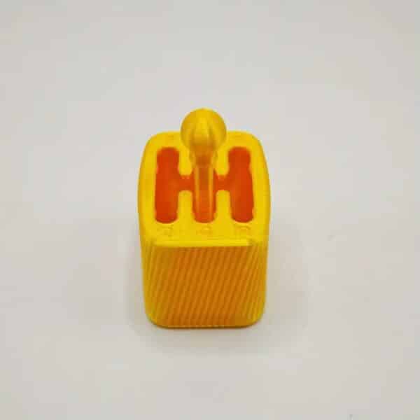 3D Printed Customizable Gear Box Fidget Keychain - Image 4