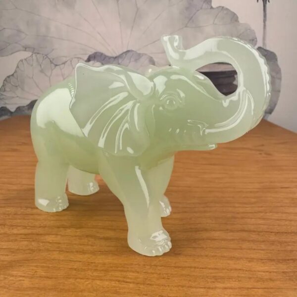 Customizable 3D Printed Lucky Elephant Toy for Children - Image 2