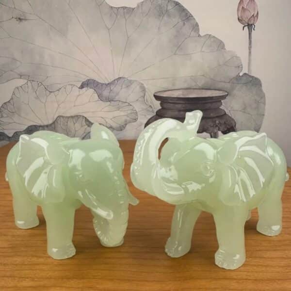 Customizable 3D Printed Lucky Elephant Toy for Children - Image 3
