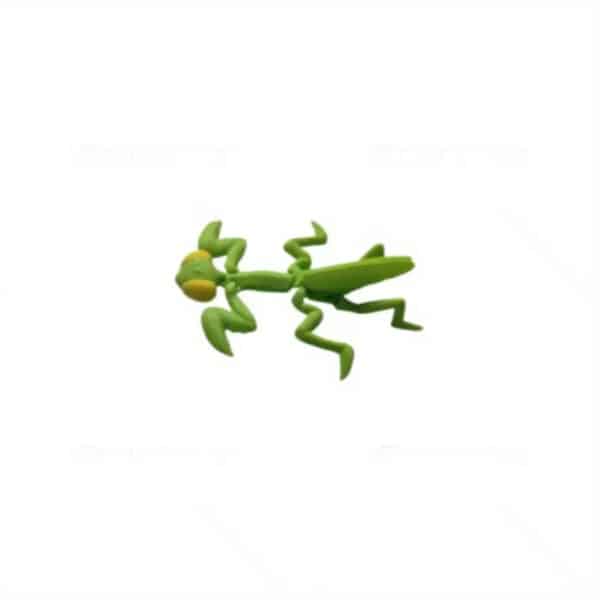 Customized 3D Printed Mantis Statue with Movable Joints - Image 2