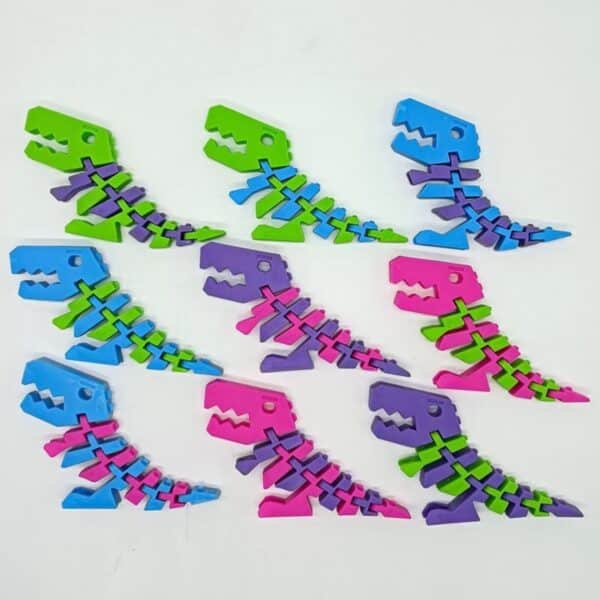 Customized Articulated 3D Printed T-Rex Dinosaur Toy - Image 2