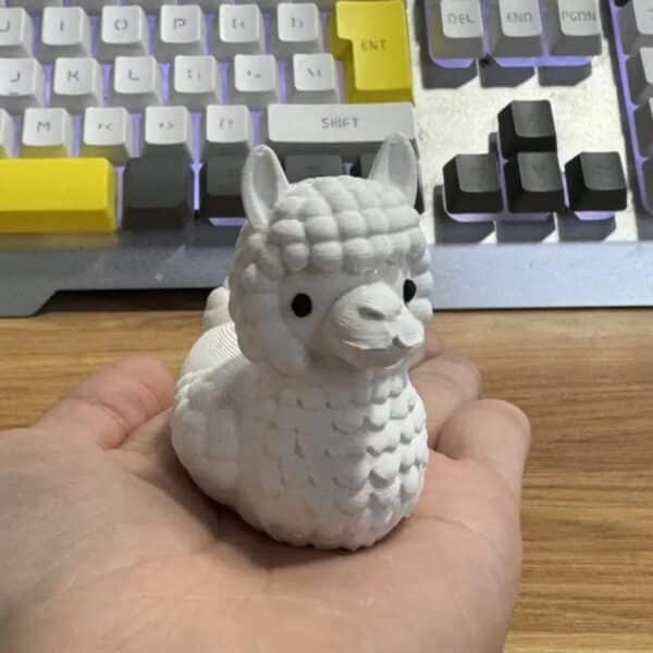 Customized 3D Printed Alpaca Duck Toy for Children's - Image 2