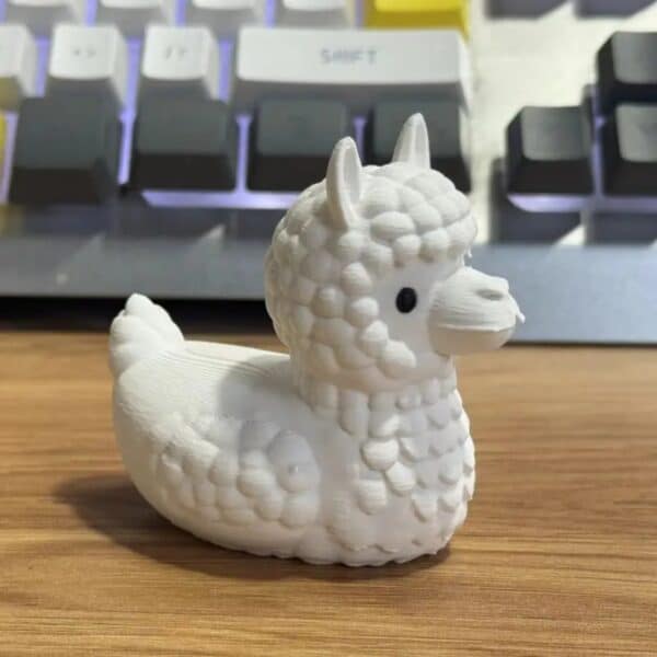 Customized 3D Printed Alpaca Duck Toy for Children's - Image 3