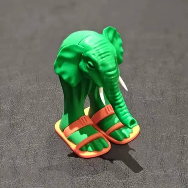 Customized 3D Printed Lirili Larila Elephant Toy for Children - Image 2