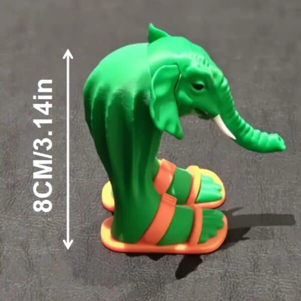 Customized 3D Printed Lirili Larila Elephant Toy for Children - Image 4
