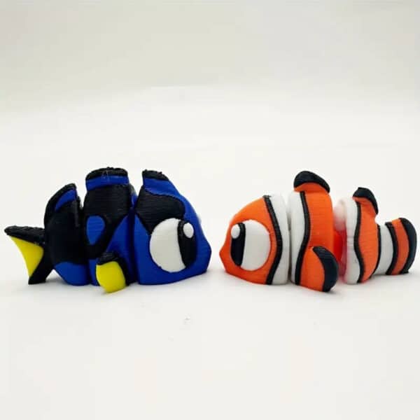 Customized 3D Printed Big Eye Fish Toy for Children's - Image 2