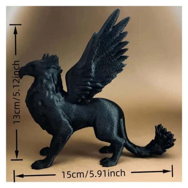 Customized 3D Printed Griffin Statue Toy for Children's - Image 2
