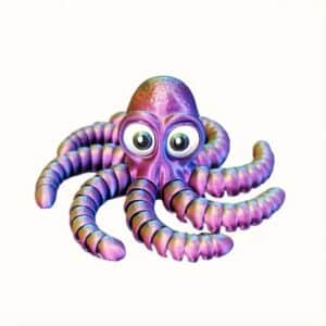 Adorable 3D Octopus