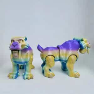 3D Flexible Sabertooth