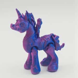 3D Printed Customizable Unicorn