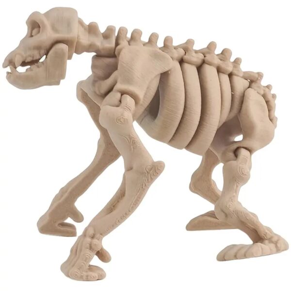 3D Printed Articulated Dinosaur Skeleton Toy for Children's - Image 2
