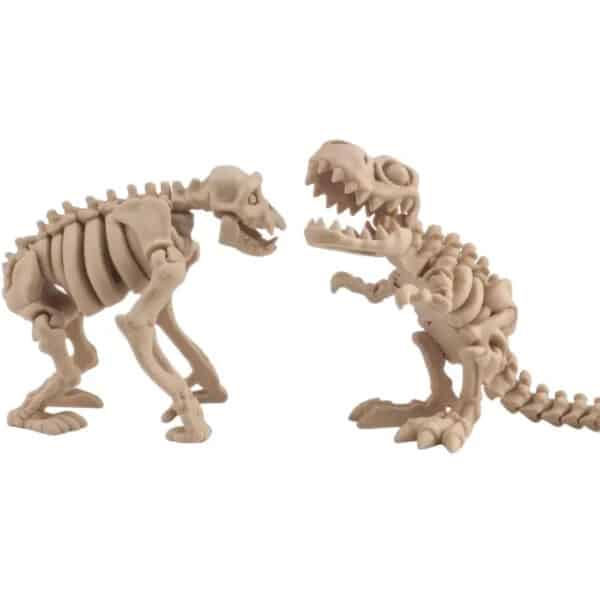 3D Printed Articulated Dinosaur Skeleton Toy for Children's - Image 3