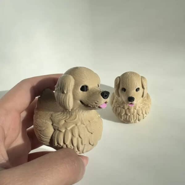 Customized 3D Printed Dog Head Duck Toy for Children's - Image 3