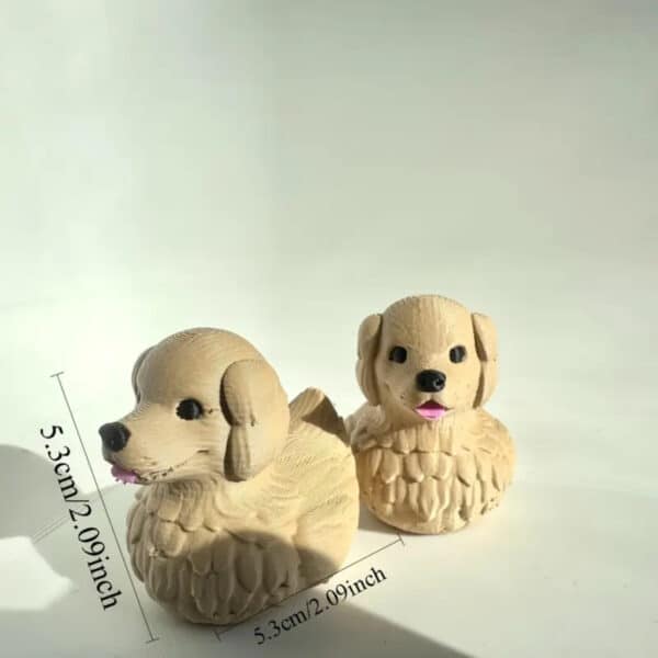 Customized 3D Printed Dog Head Duck Toy for Children's - Image 4