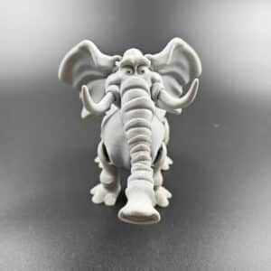 Poseable Elephant Statue